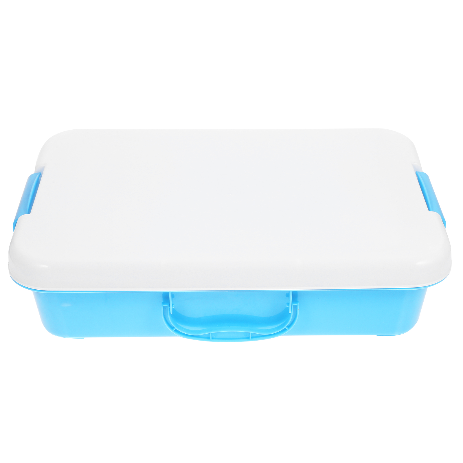 HERFIER Handheld Sandbox Sand Tray with Lid Portable Sandbox Kids Toy Storage Box